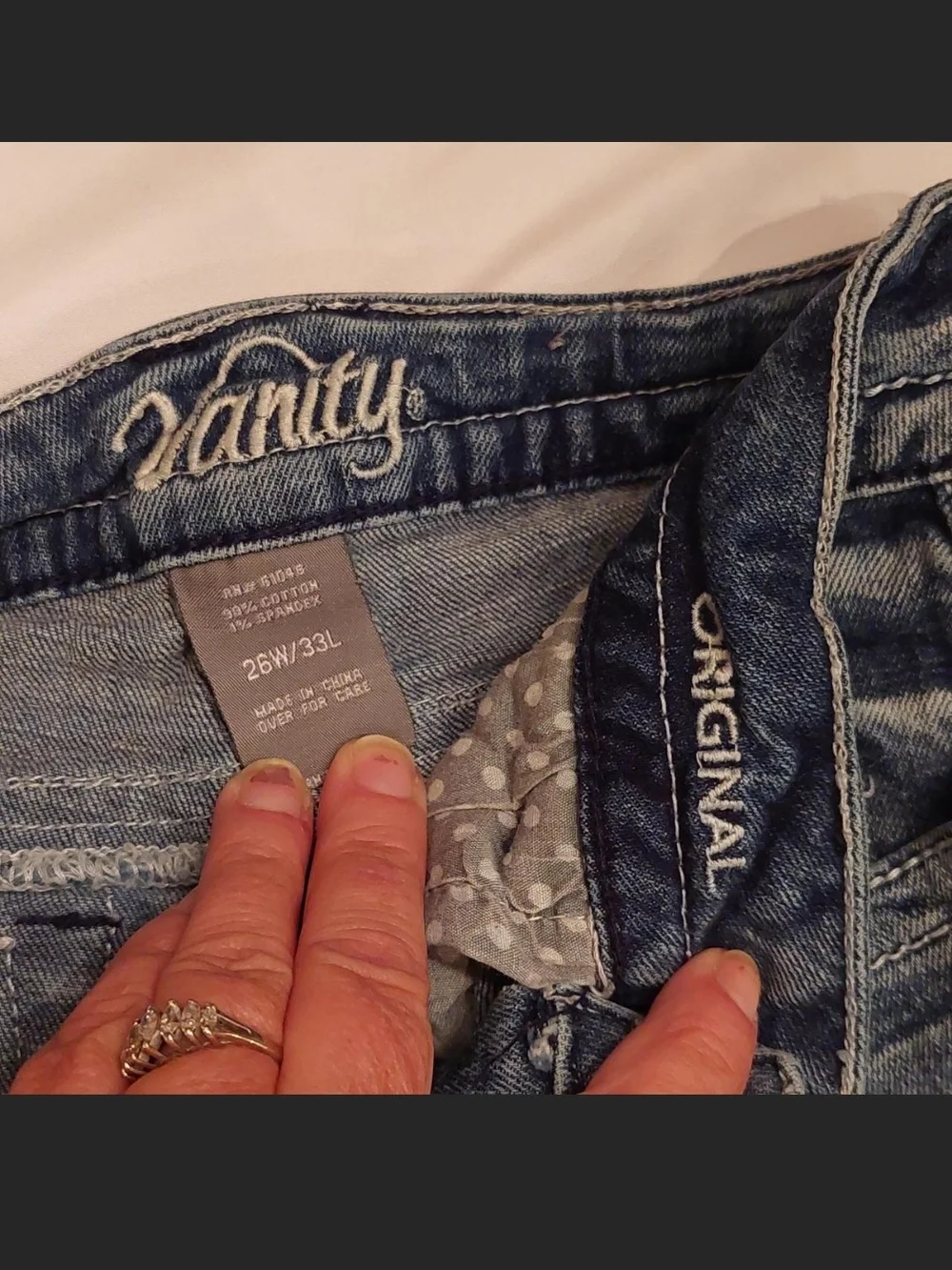 Vintage Y2K Vanity Women's SZ 26 (4) Boot Cut Jeans